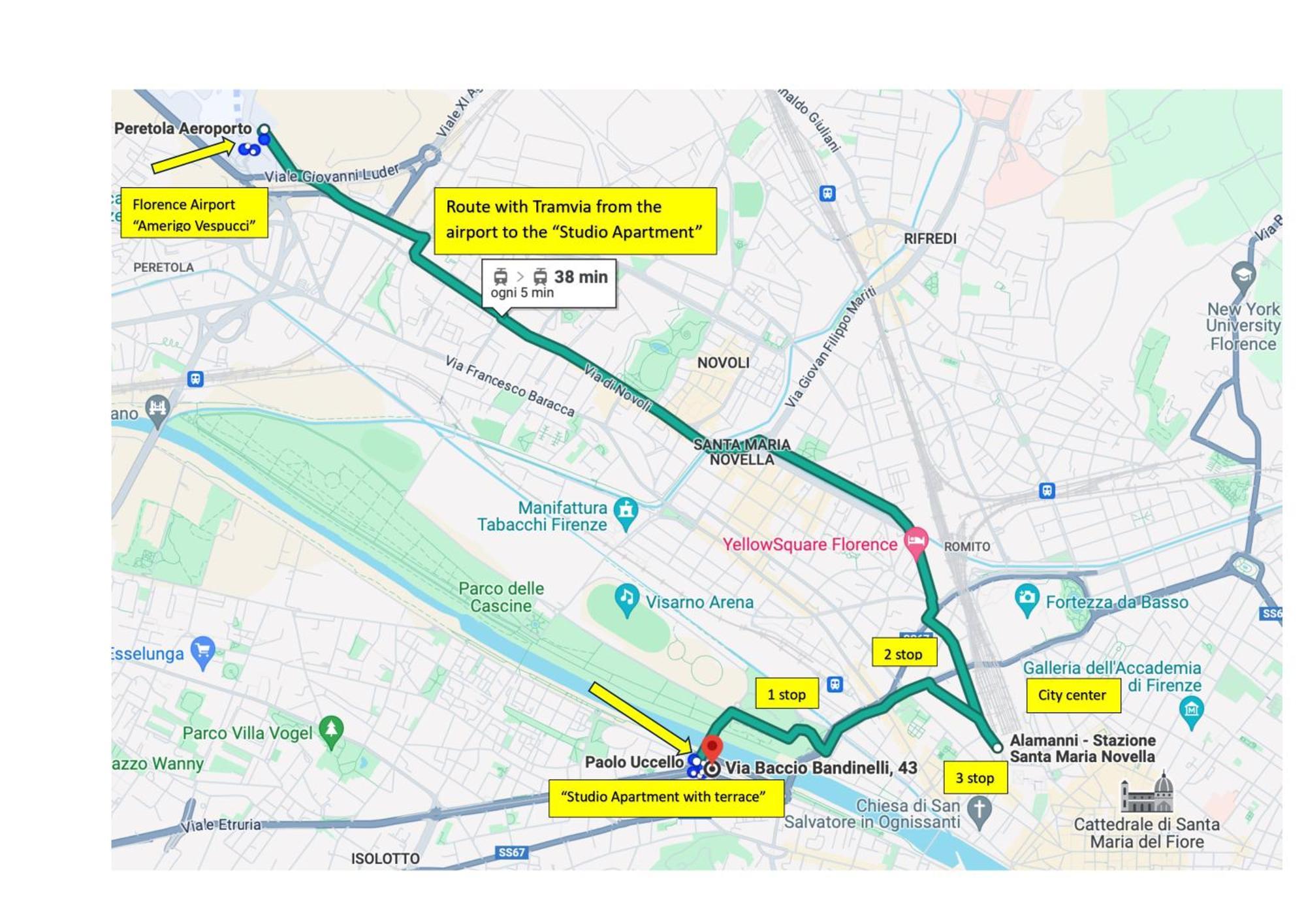 Apartamento Indipendent With Terrace - Parking Florencia